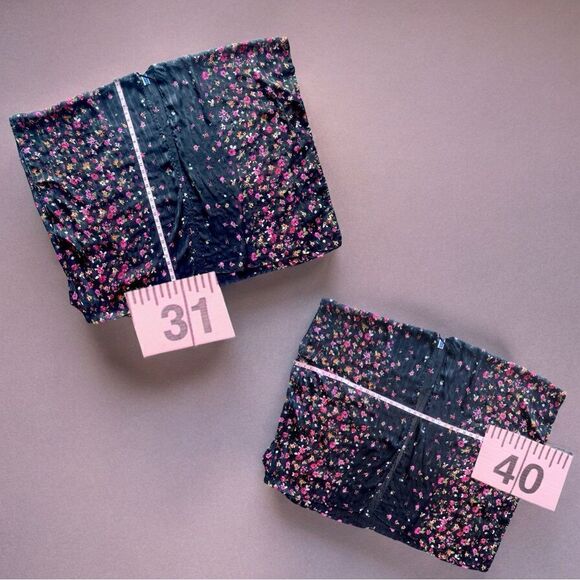 APT 9 l Kimono l Sheer Black w/ Floral Print l XXL l EUC - Picture 4 of 8